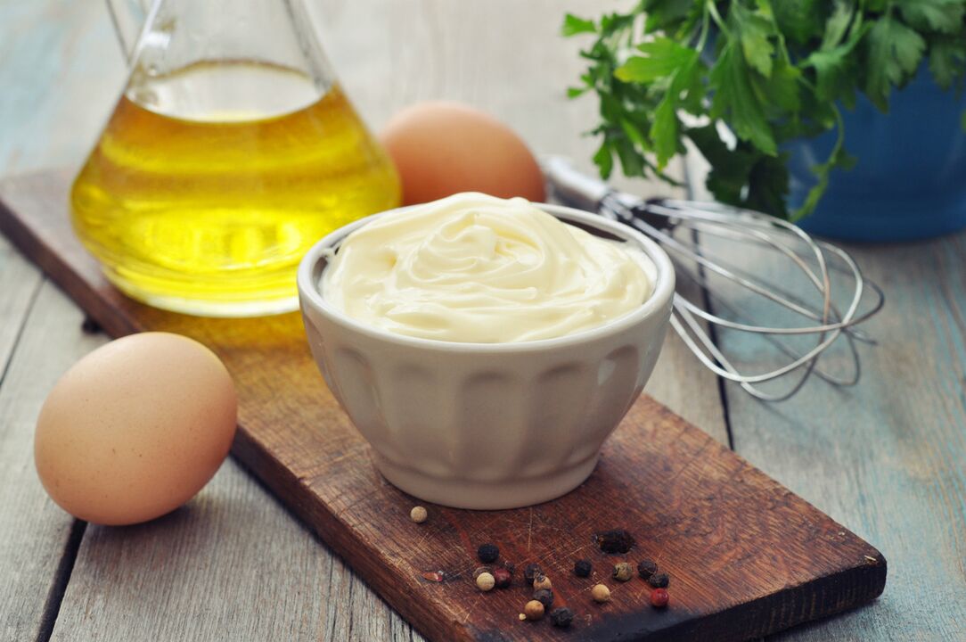 du mayonnaise trong chế độ ăn kiêng Dukan