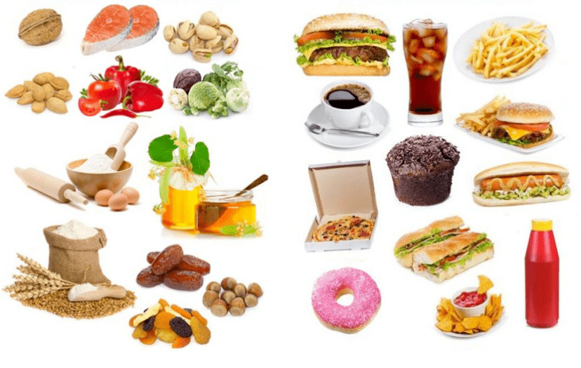 Các sản phẩm hữu ích và có hại để giảm cân