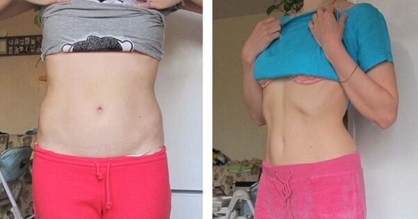 Trước và sau chế độ ăn kiêng của người Nhật